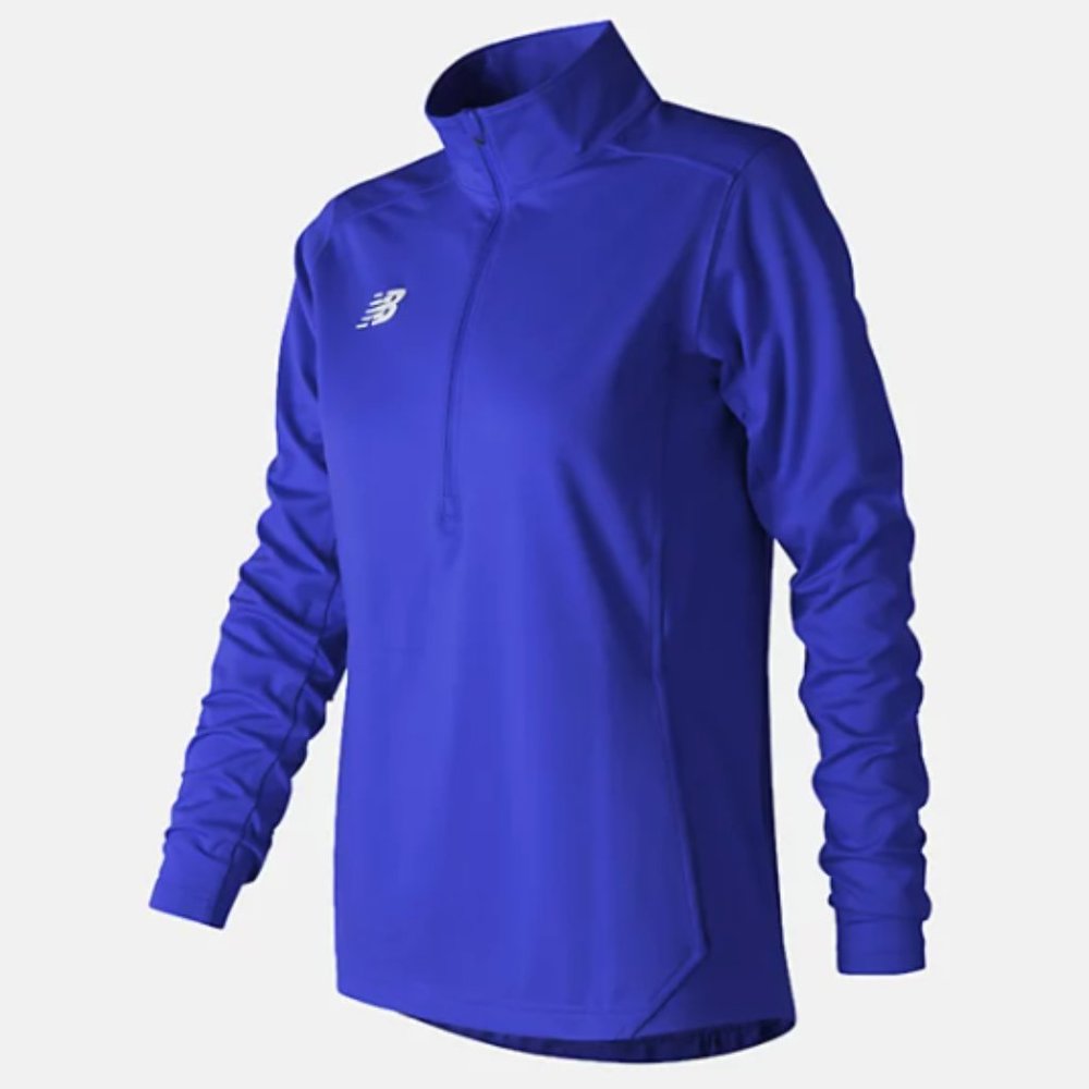 New Balance Ladies Solid Half Zip Jacket